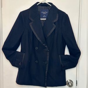 American Eagle Double breasted wool pea coat